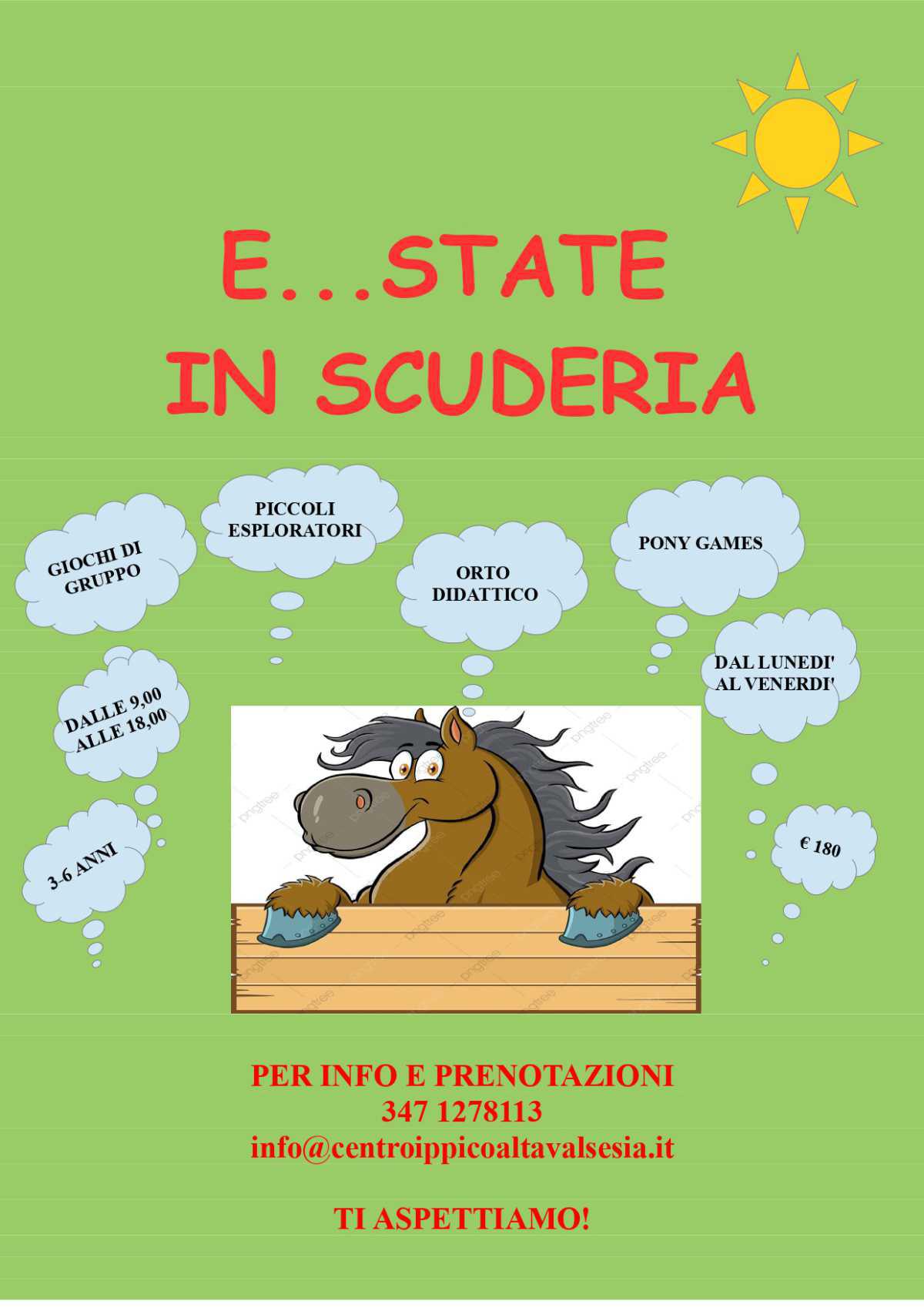 Campus Estivo di Equitazione - Riva Valdobbia