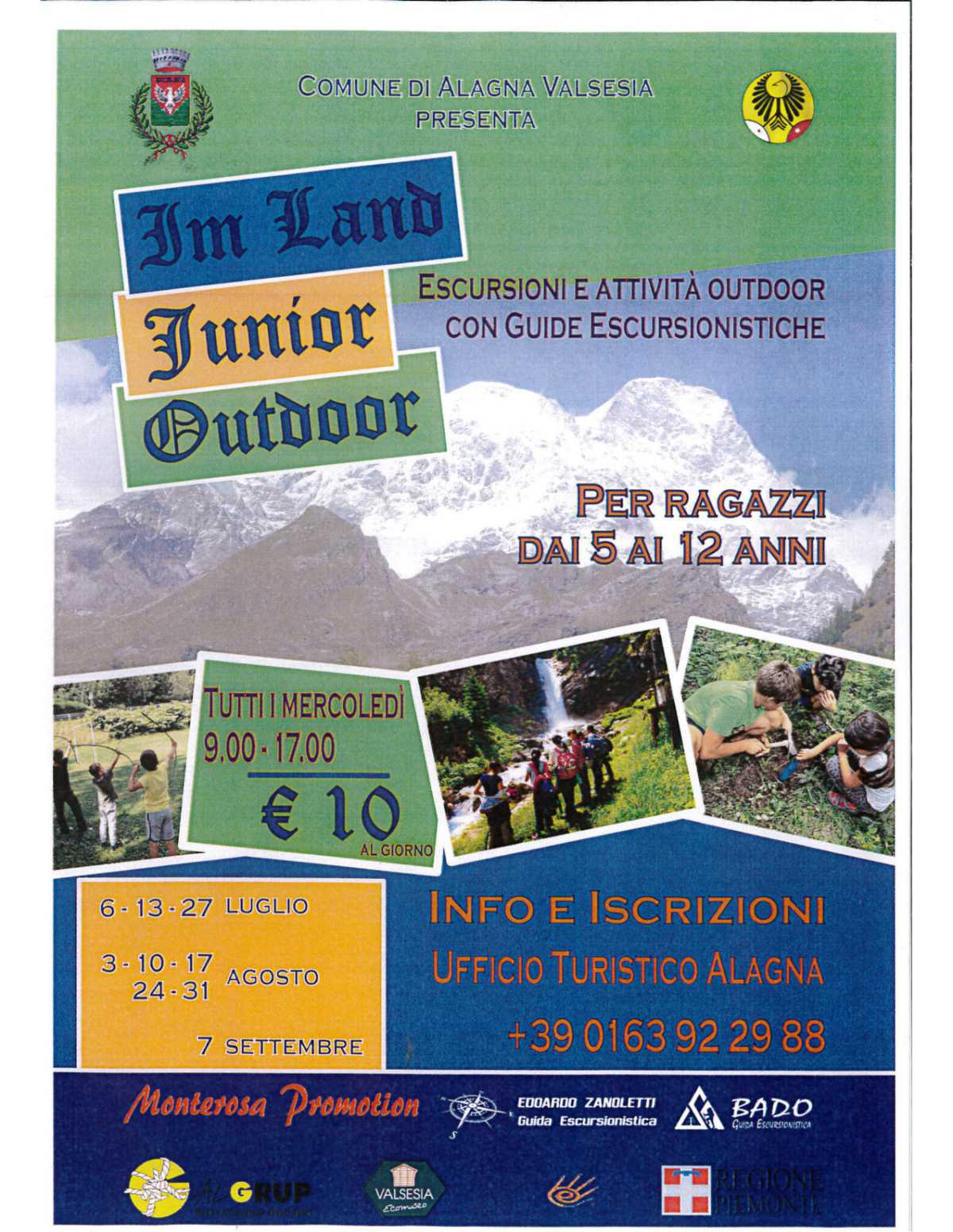 Im Land Junior Camp - Alagna Valsesia