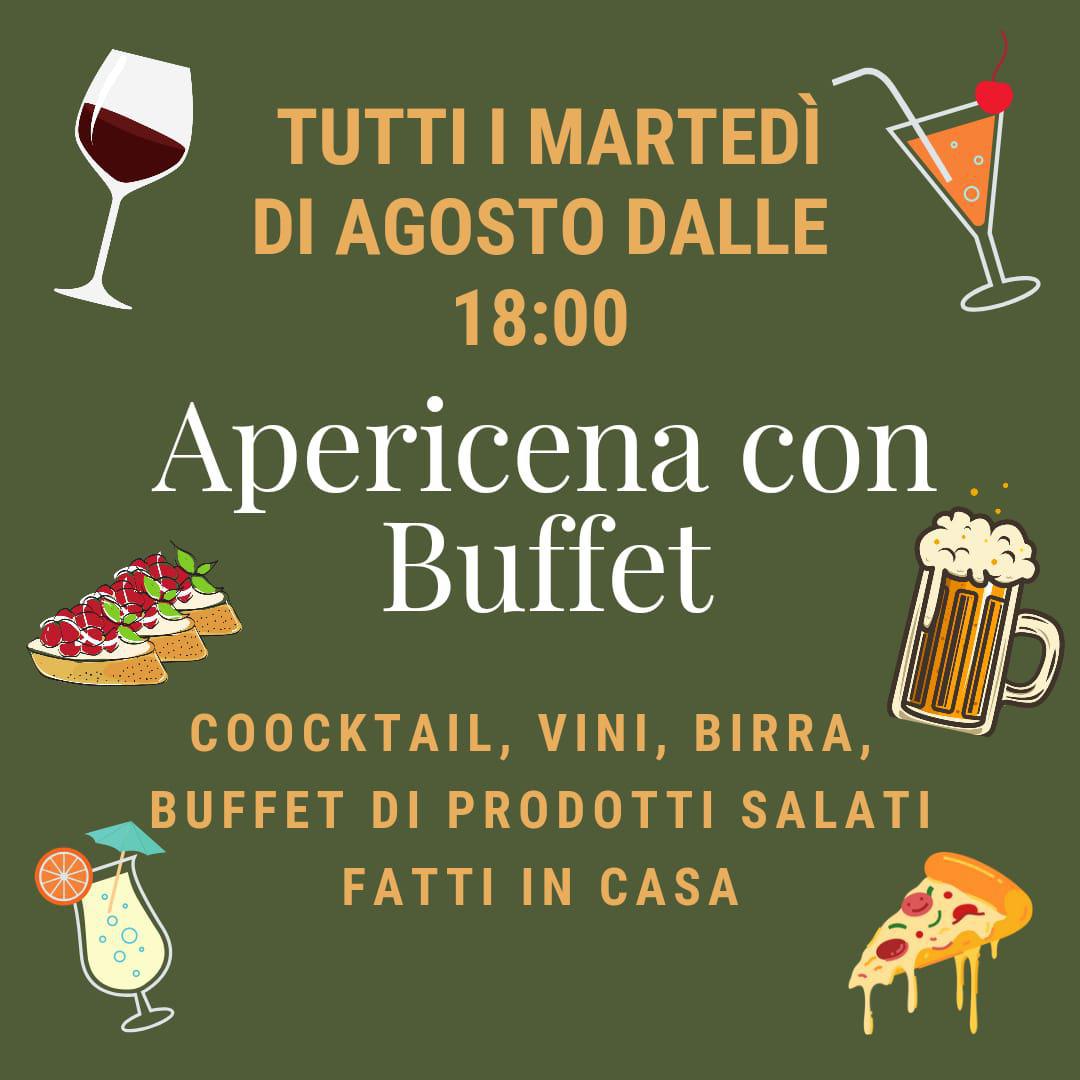 Il martedì Apericena con Buffet - Pasticceria