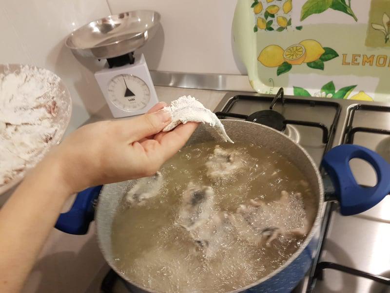 Sardine fritte Sardine fritte