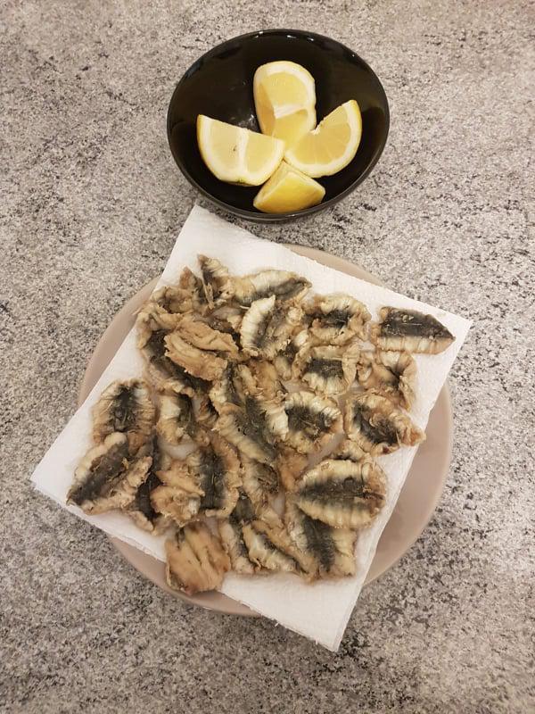 Sardine fritte Sardine fritte