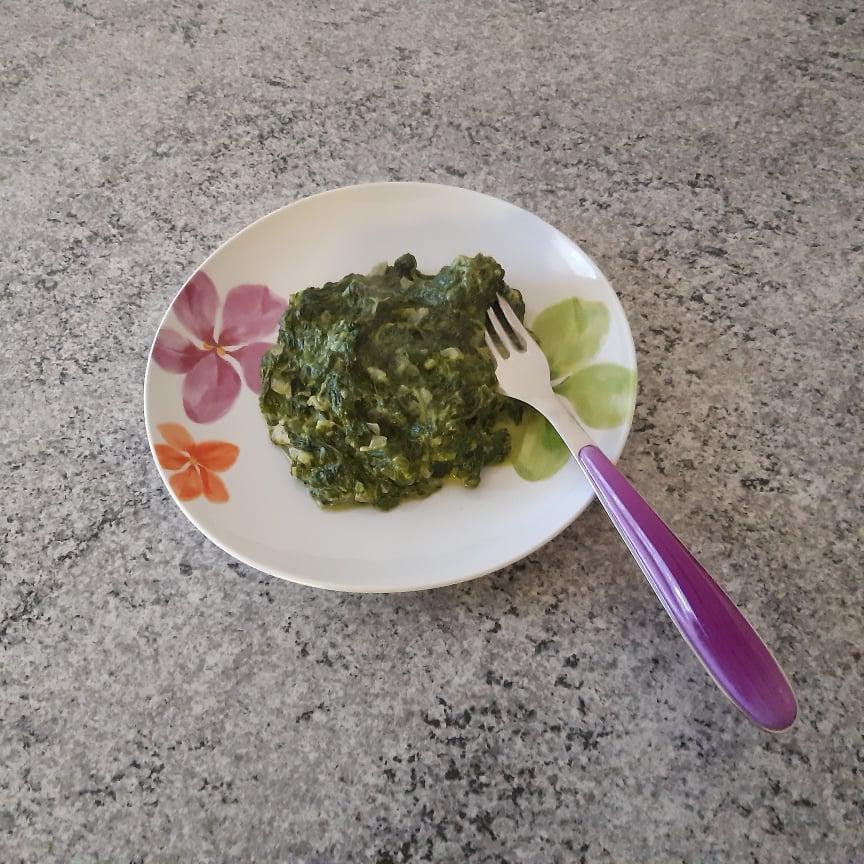 Spinaci al burro e panna Spinaci al burro e panna