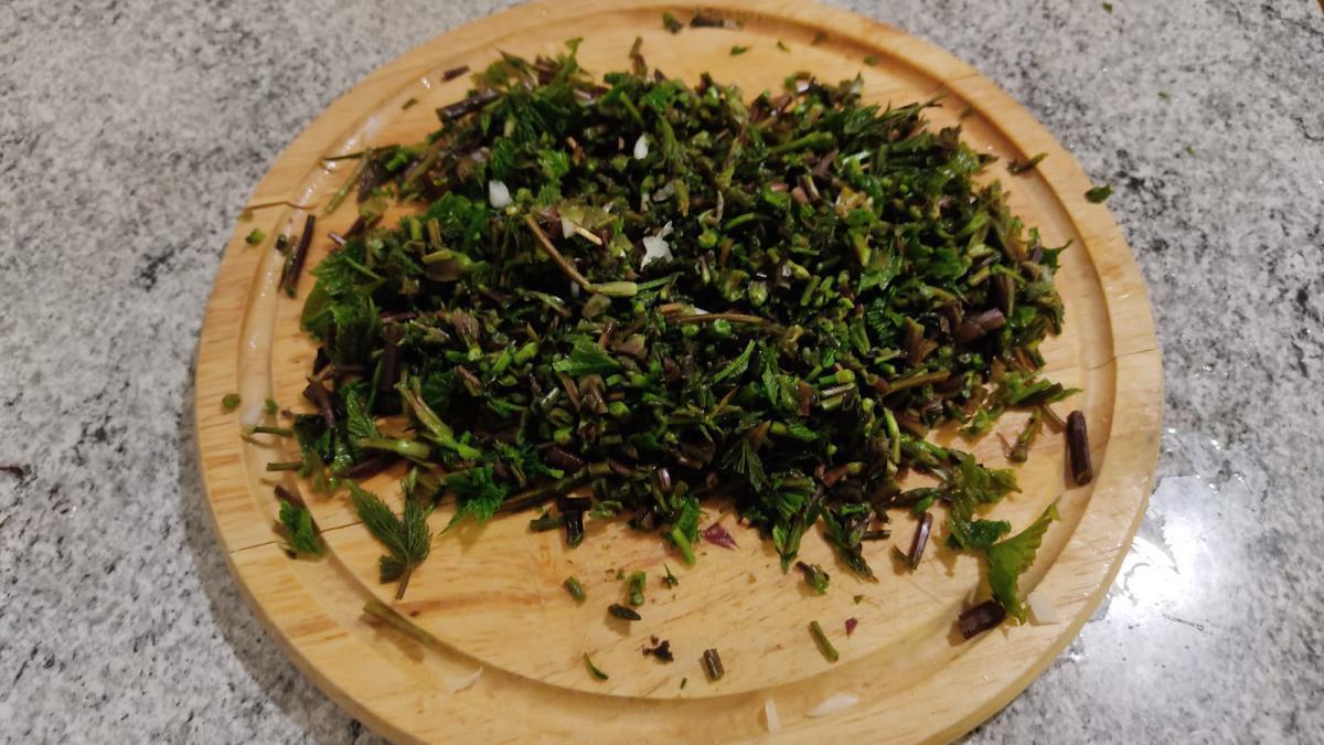 Risotto con i bruscandoli Risotto con i bruscandoli