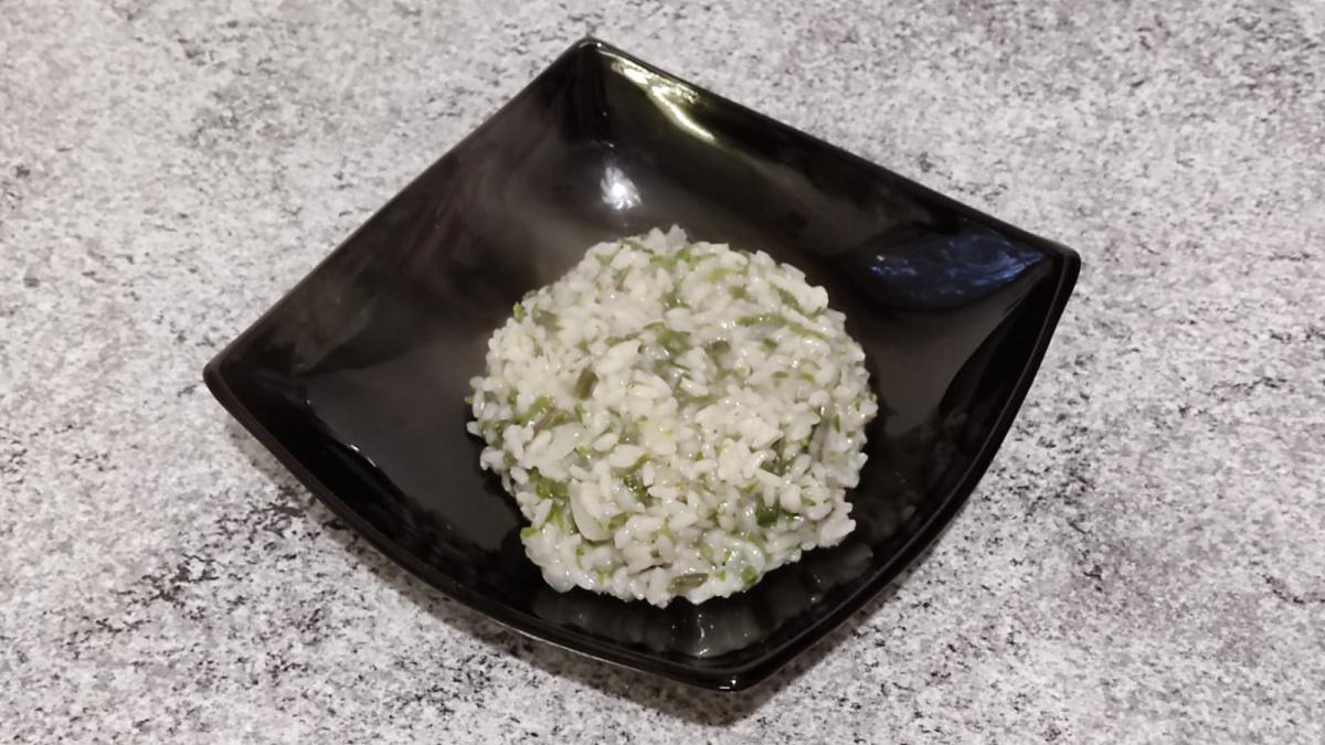 Risotto con i bruscandoli Risotto con i bruscandoli