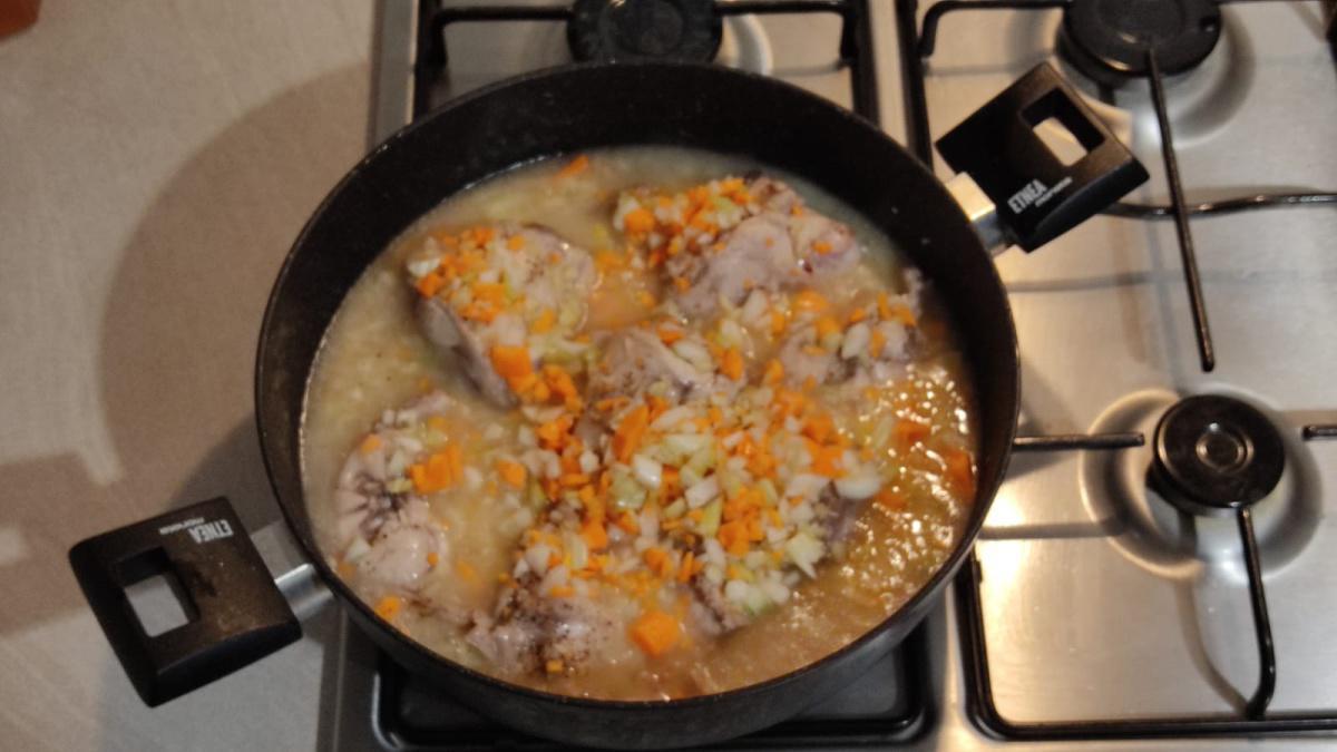 Coniglio alla cacciatora Coniglio alla cacciatora