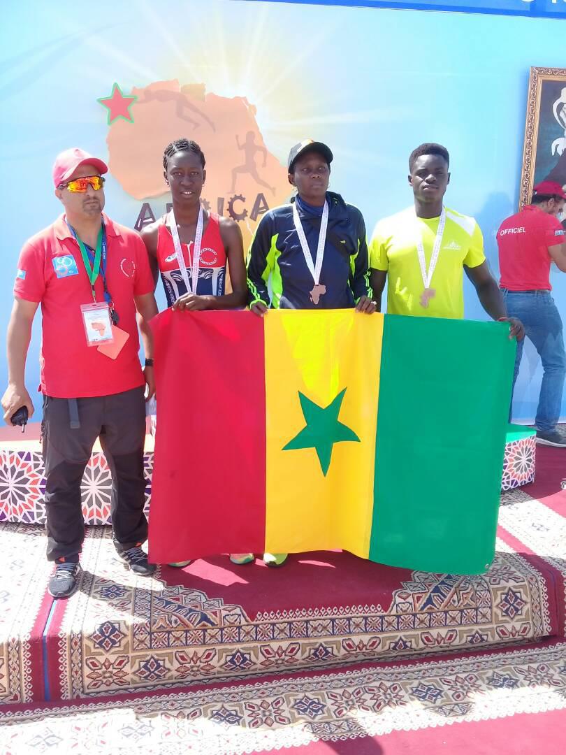 Championnat d'Afrique de Triathlon : Mamadou Diop et Anta Ndiaye sacrés champions