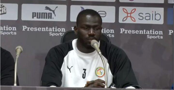 Can 2022/Sénégal-Gambie : Kalidou Koulibaly « Nous voulons entrer dans l’histoire en gagnant une 2e Can d’affilée »