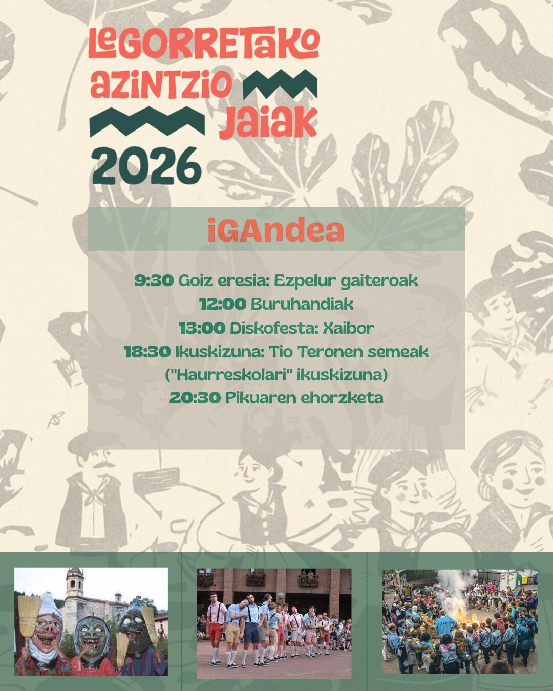 [#AZINTZIOAK2026] IGANDEA