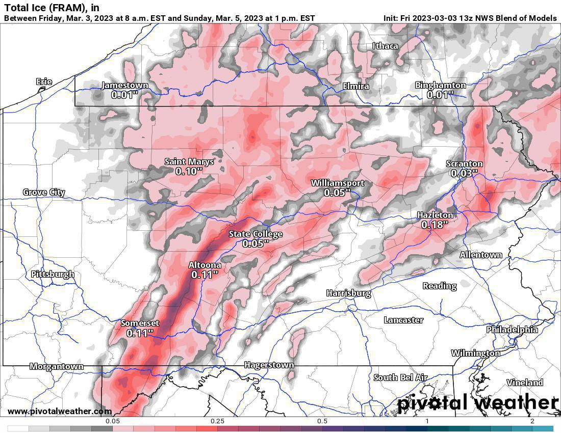 Final Update for This, More Wet Than White, Storm