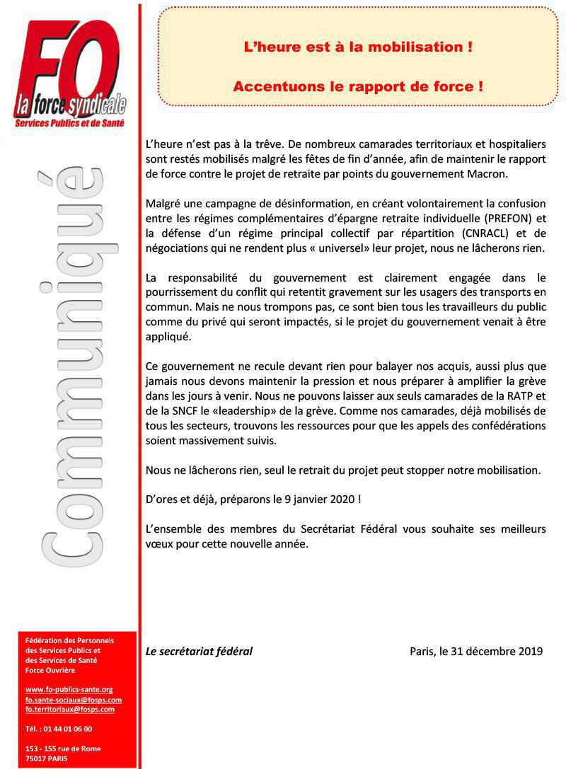 L'heure est à la mobilisation
