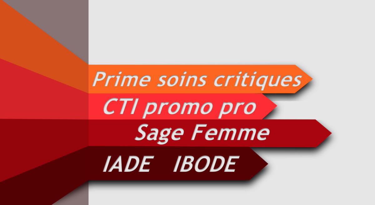 IADE, IBODE, CTI promo pro, prime soins critiques, sages-femmes: inFOs express