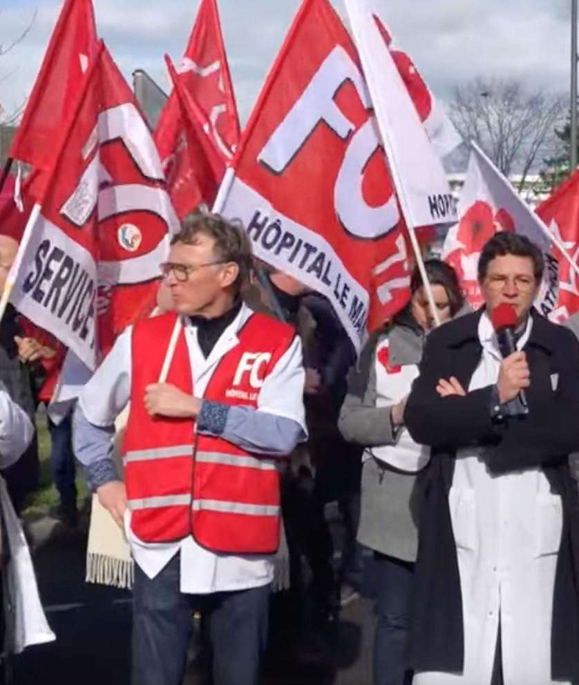 Soutien aux agents et syndicats FO du CH du Mans et de l’EPSM de la Sarthe