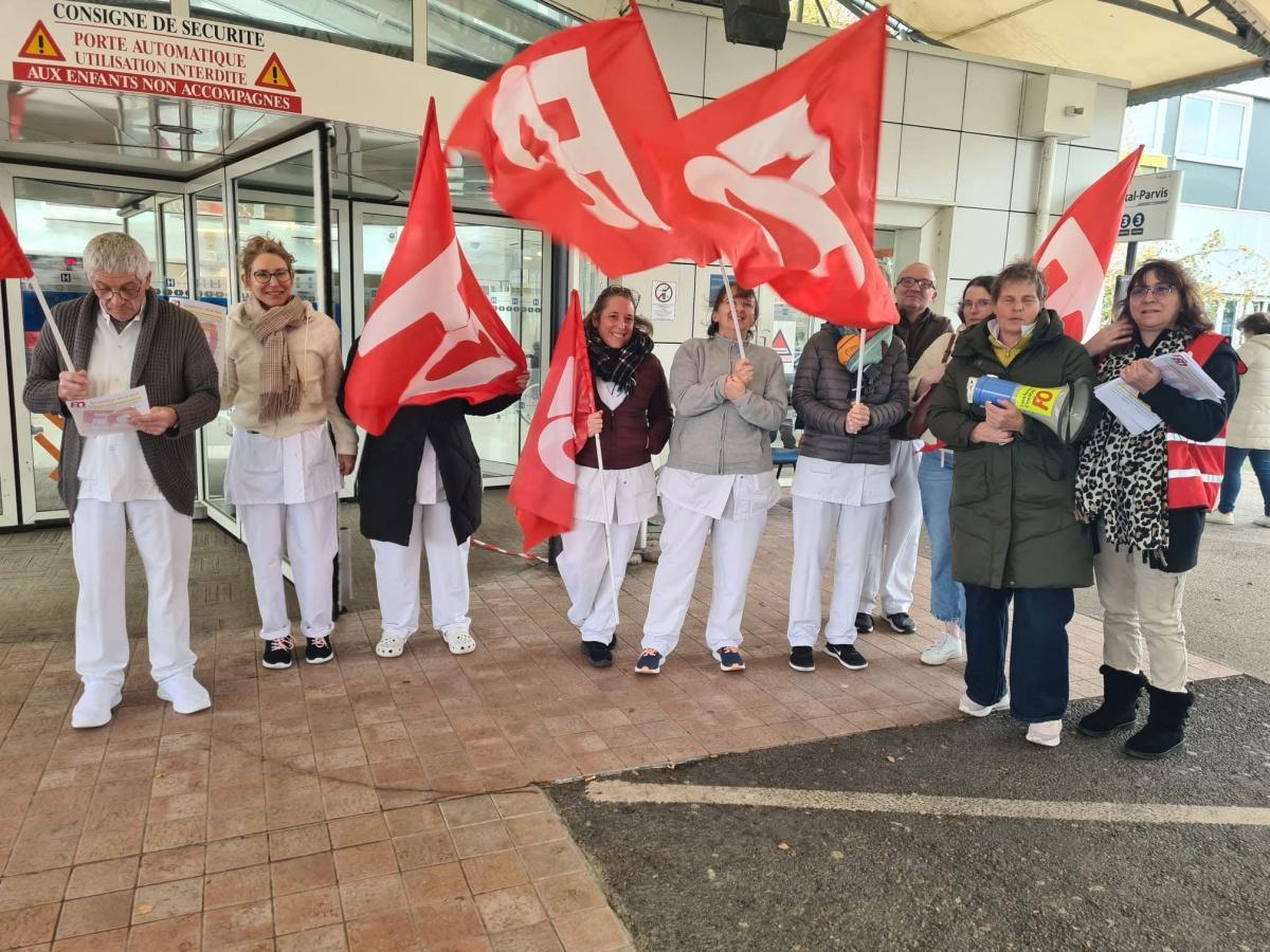 Soutien aux personnels et à leur syndicat FO du Centre Hospitalier de Dreux (28)