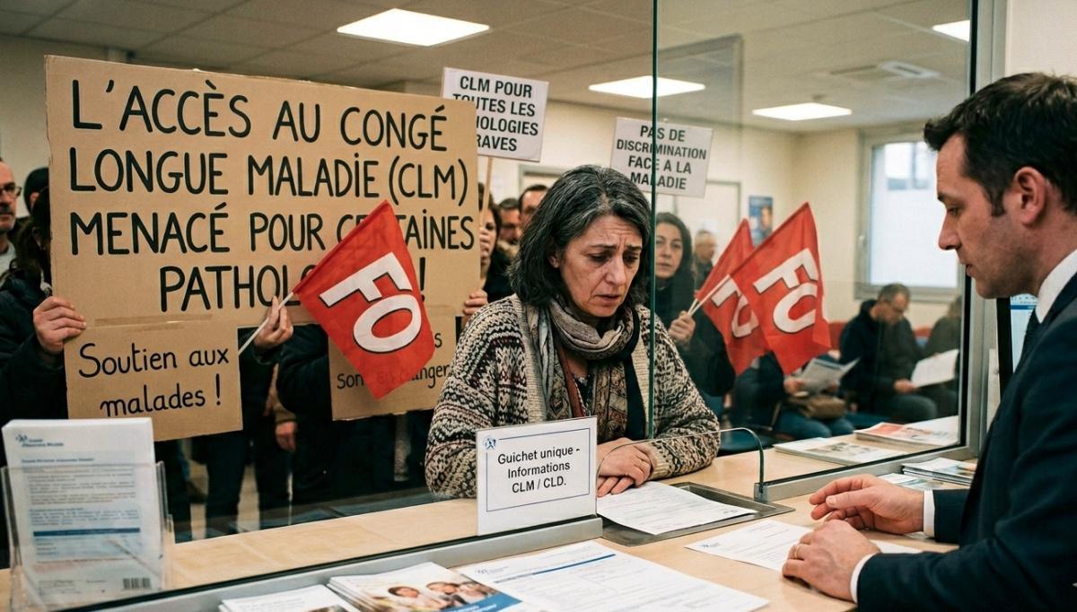 L’accès au Congé Longue Maladie (CLM) menacé pour certaines pathologies : FO interpelle le Ministre David AMIEL.