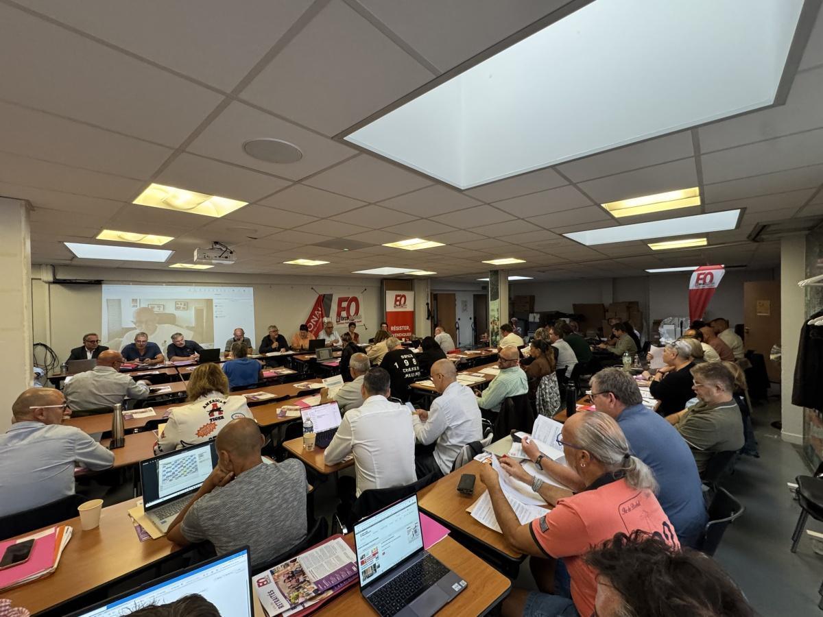 Déclaration et motion du Comité National de la Fédération FO SPSS réuni du 6 au 9 octobre.