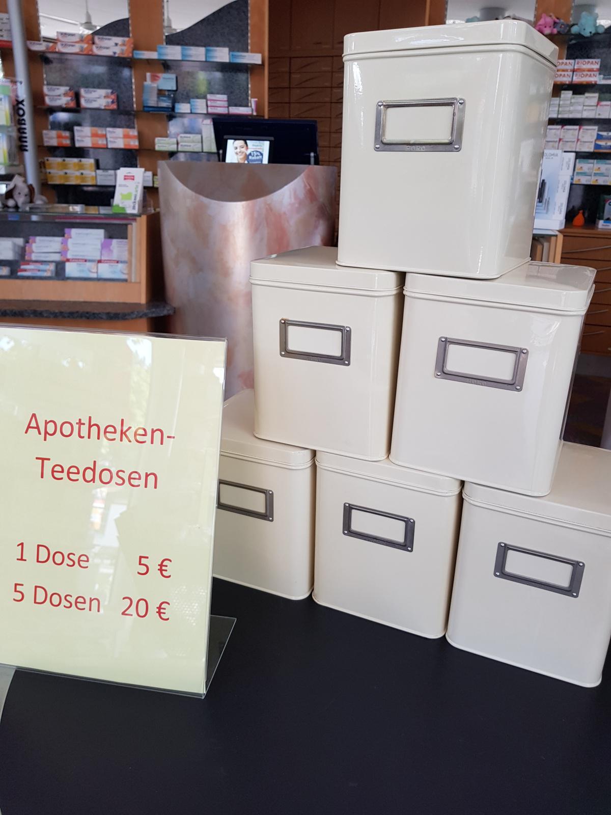 Originelle Geschenkidee: Original Teedosen aus der Apotheke Originelle Geschenkidee: Original Teedosen aus der Apotheke