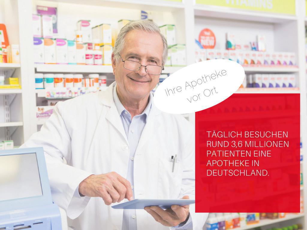 Apothekenbesuche pro Tag - schon gewusst? 