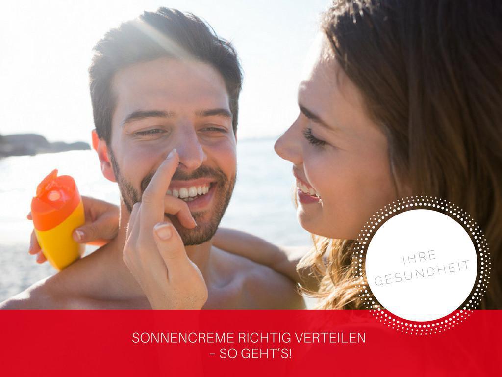 Sonnencreme: 11 Hände schützen die Haut