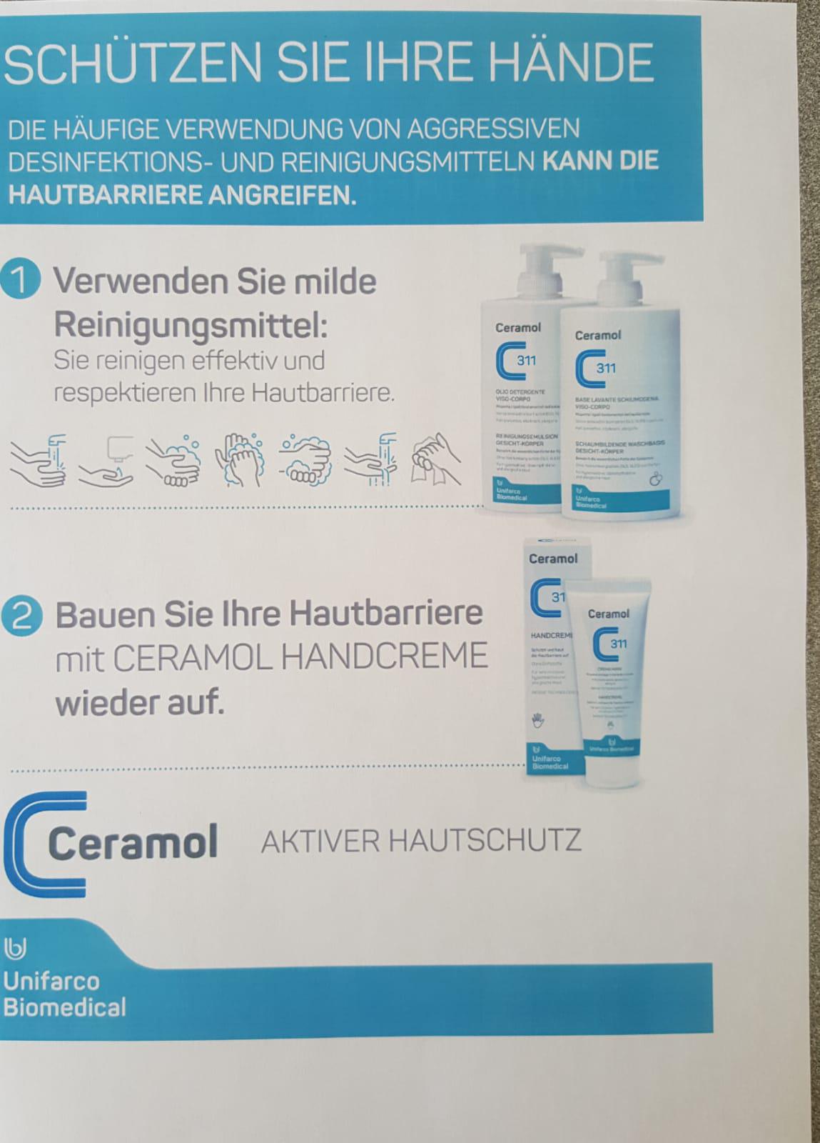 Ceramol Handreinigung und Pflege wieder bei uns erhältlich