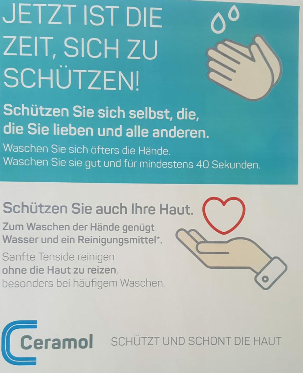 Ceramol Handreinigung und Pflege wieder bei uns erhältlich
