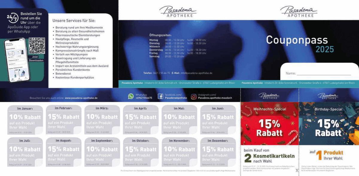 💰💰💰 Unser Couponpass für 2025 ist da! 💰💰💰 Unser Couponpass für 2025 ist da!