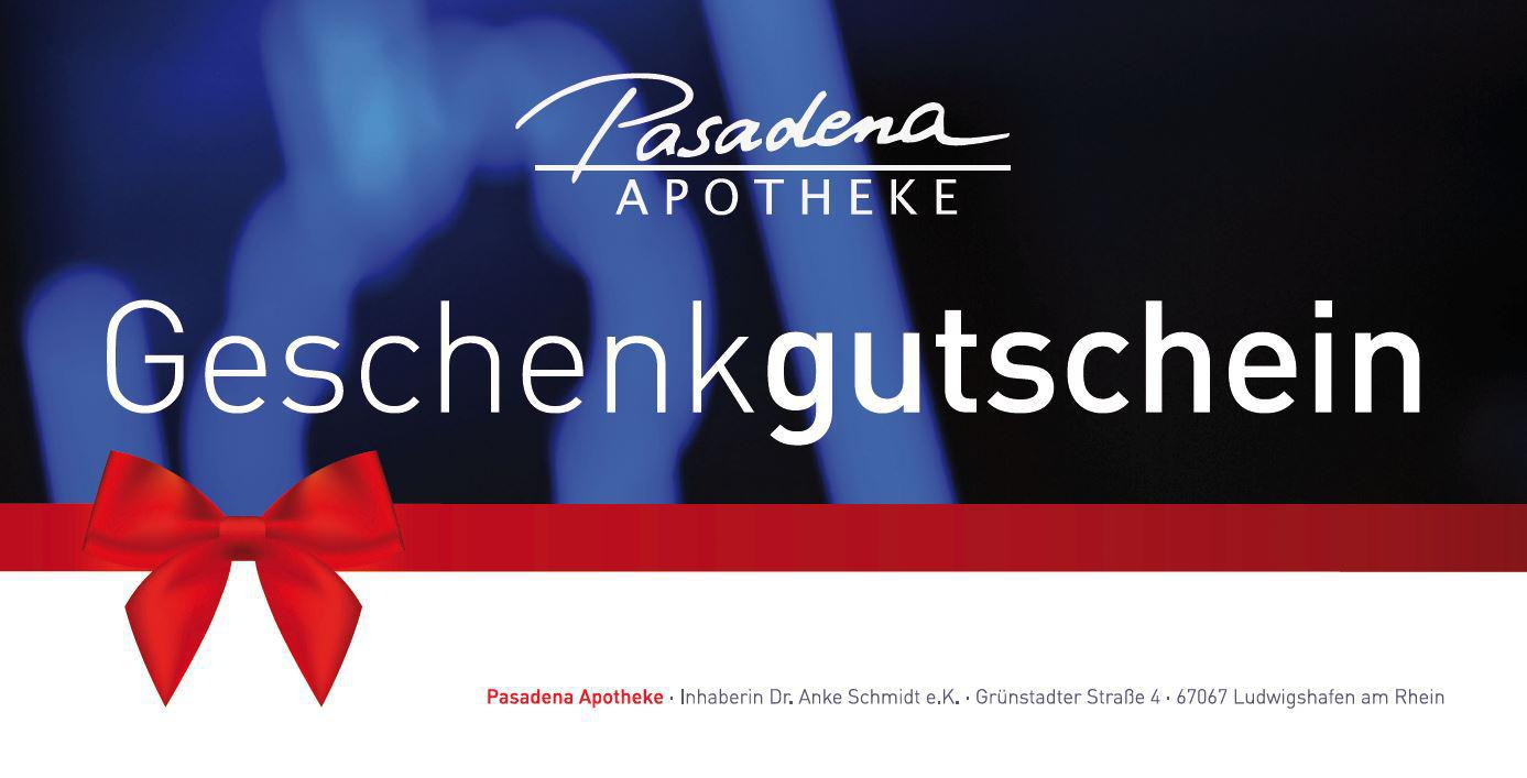 Geschenkgutschein - blaues Design