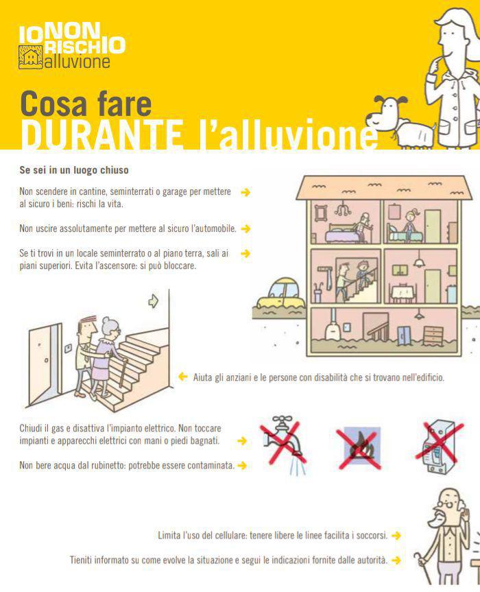 Cosa fare in caso di alluvione