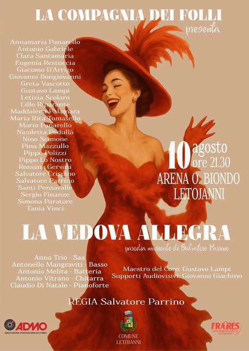 "La Vedova Allegra" Compagnia dei Folli (inizio ore 21:30)