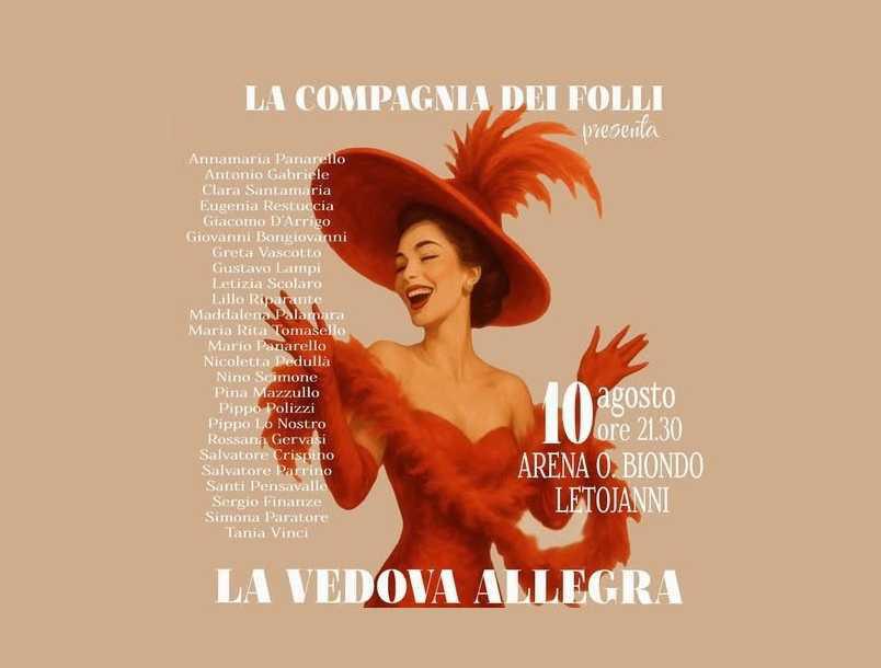 "La Vedova Allegra" Compagnia dei Folli (inizio ore 21:30)
