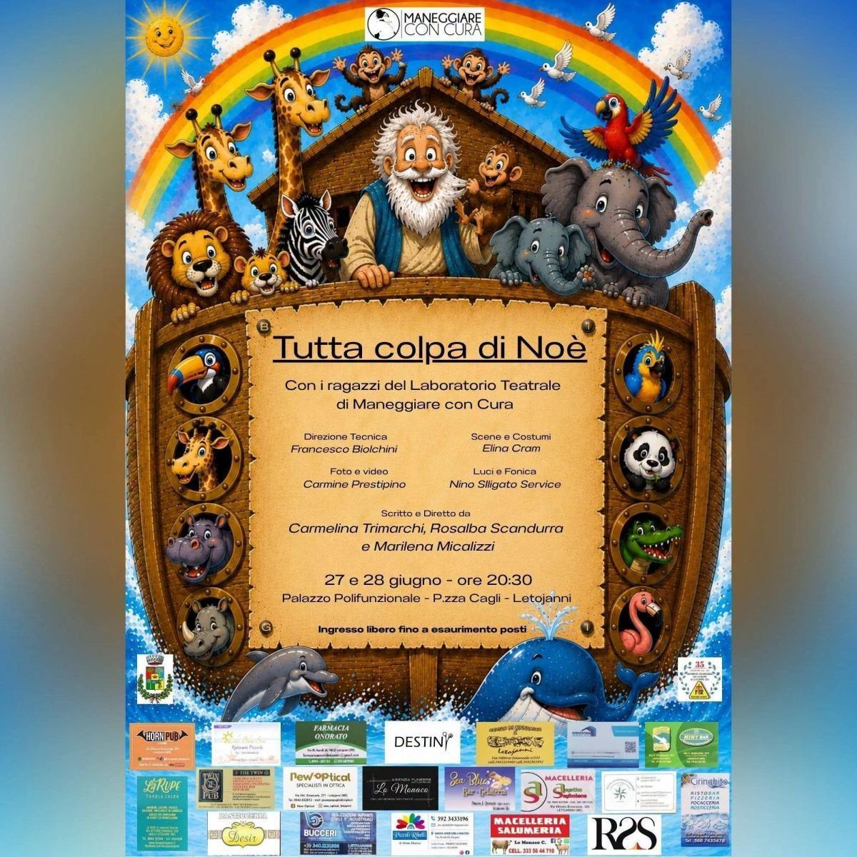 "Tutta Colpa di Noè" - spettacolo Teatrale (Inizio ore 20.30)