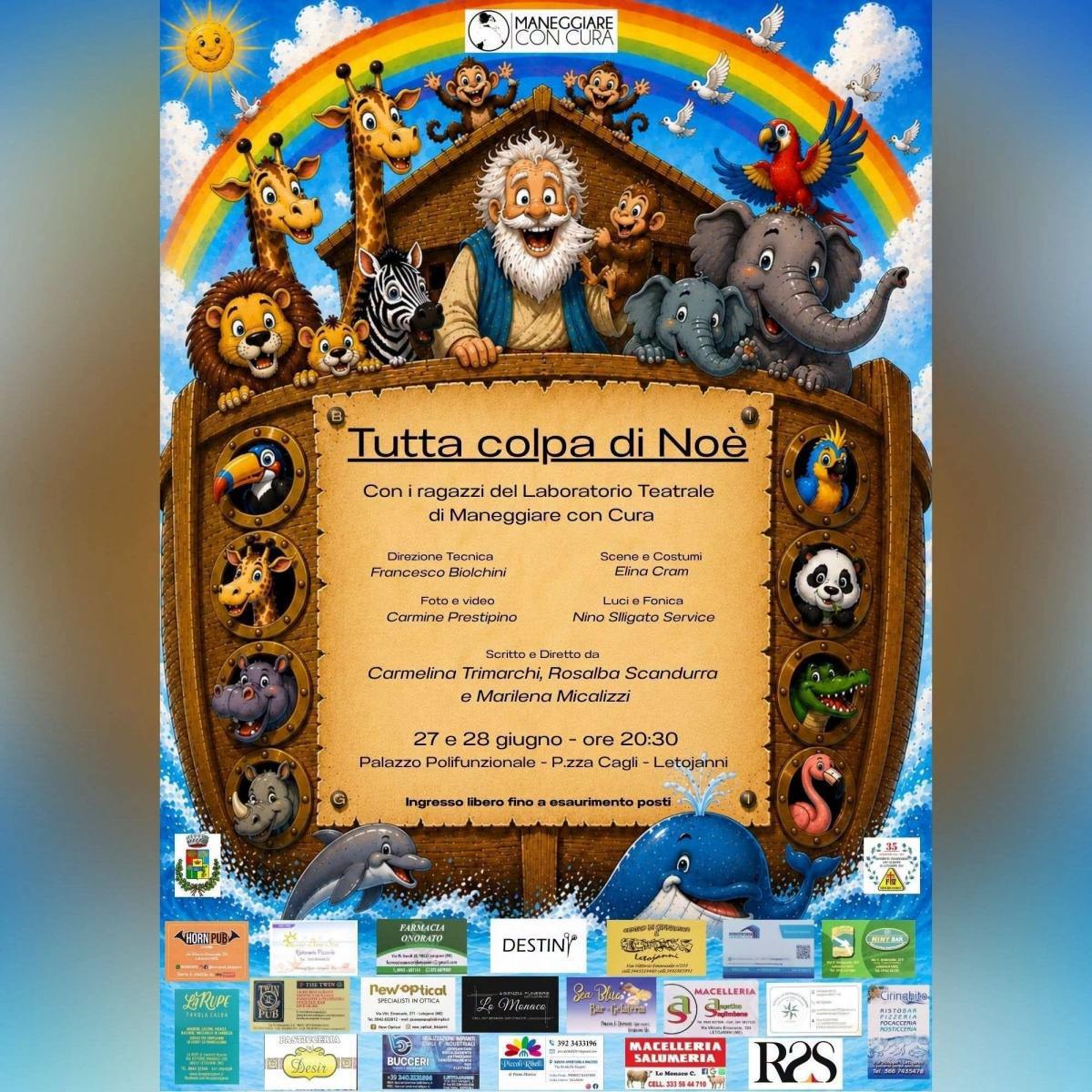 "Tutta Colpa di Noè" - spettacolo Teatrale (Inizio ore 20.30)