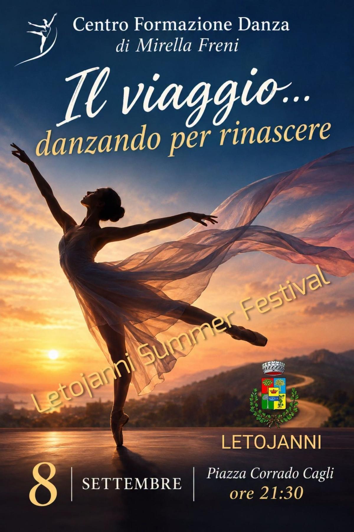 "IL VIAGGIO... DANZANDO PER RINASCERE" Spettacolo del Centro Formazione Danza di Milena Freni (Inizio ore 21.30)