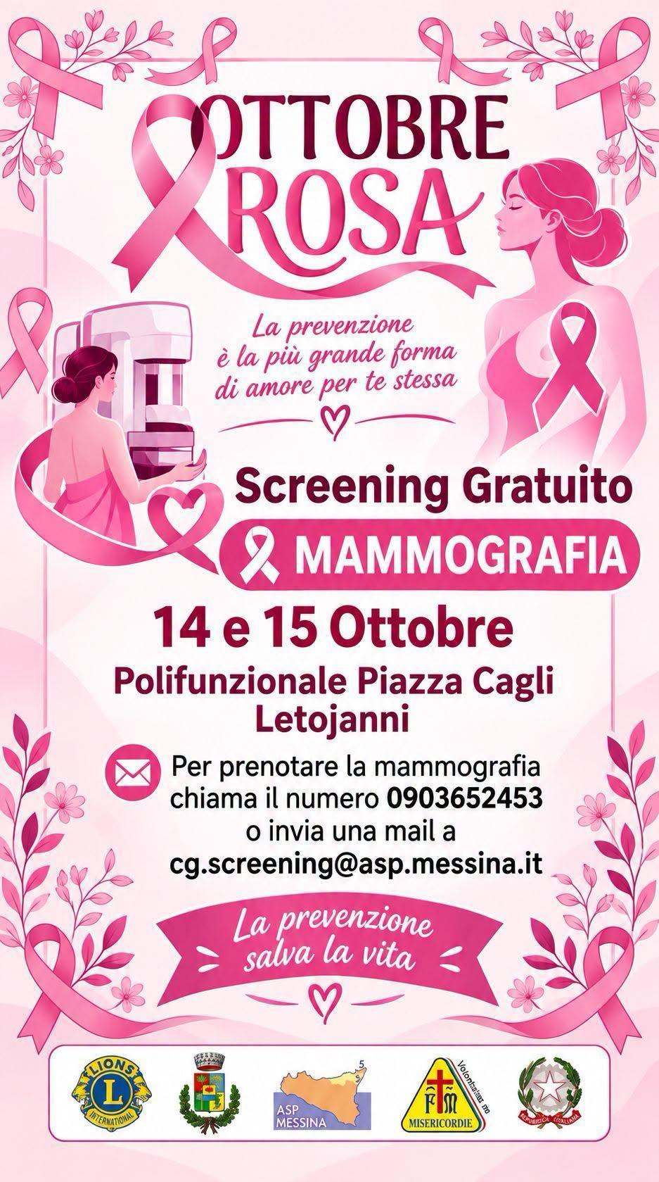 Screening Mammografico Gratuito & Mammografia 