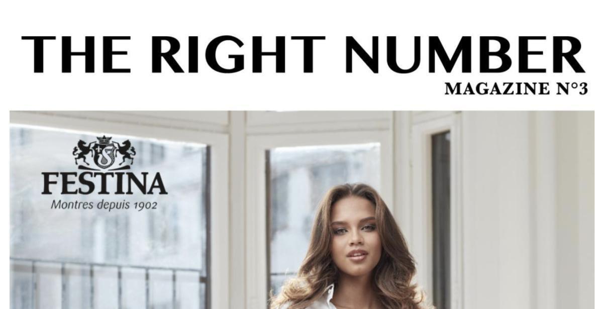 THE RIGHT NUMBER n°3 : Festina x Indira Ampiot, MISS FRANCE 2023 