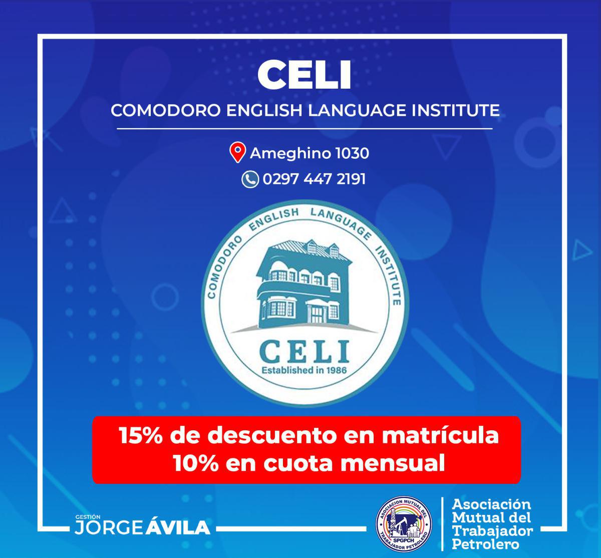 CELI, Instituto de ensenanza inglesa te espera!