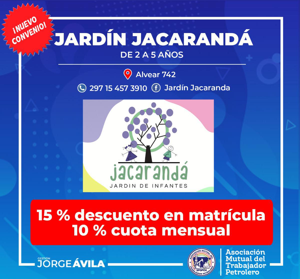 Nuevo convenio con Jardín de Infantes Jacarandá