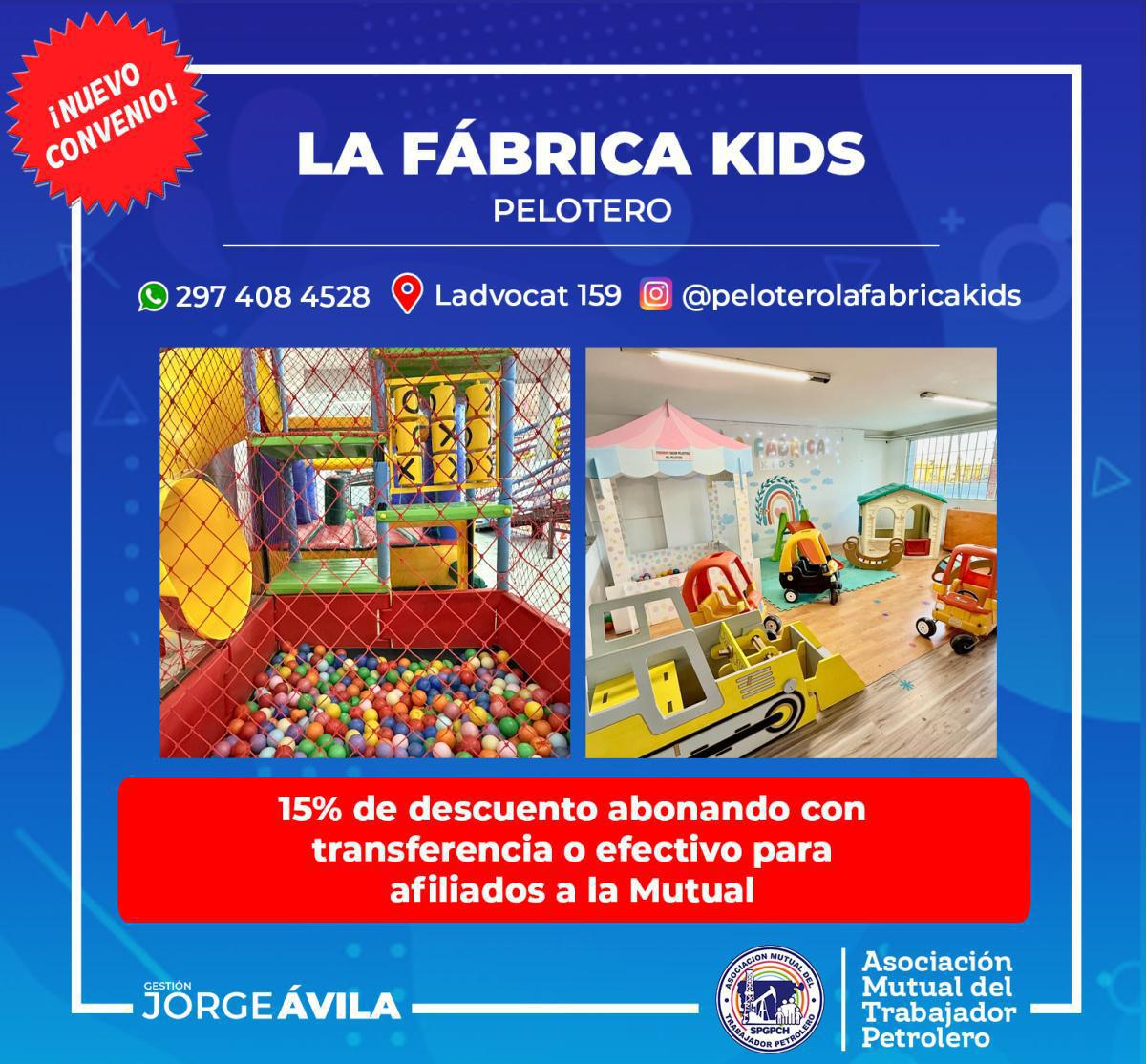 Nuevo convenio con La Fábrica Kids