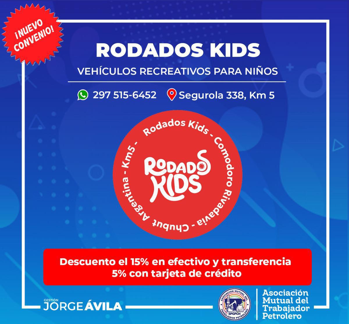 Nuevo convenio con Rodados Kids
