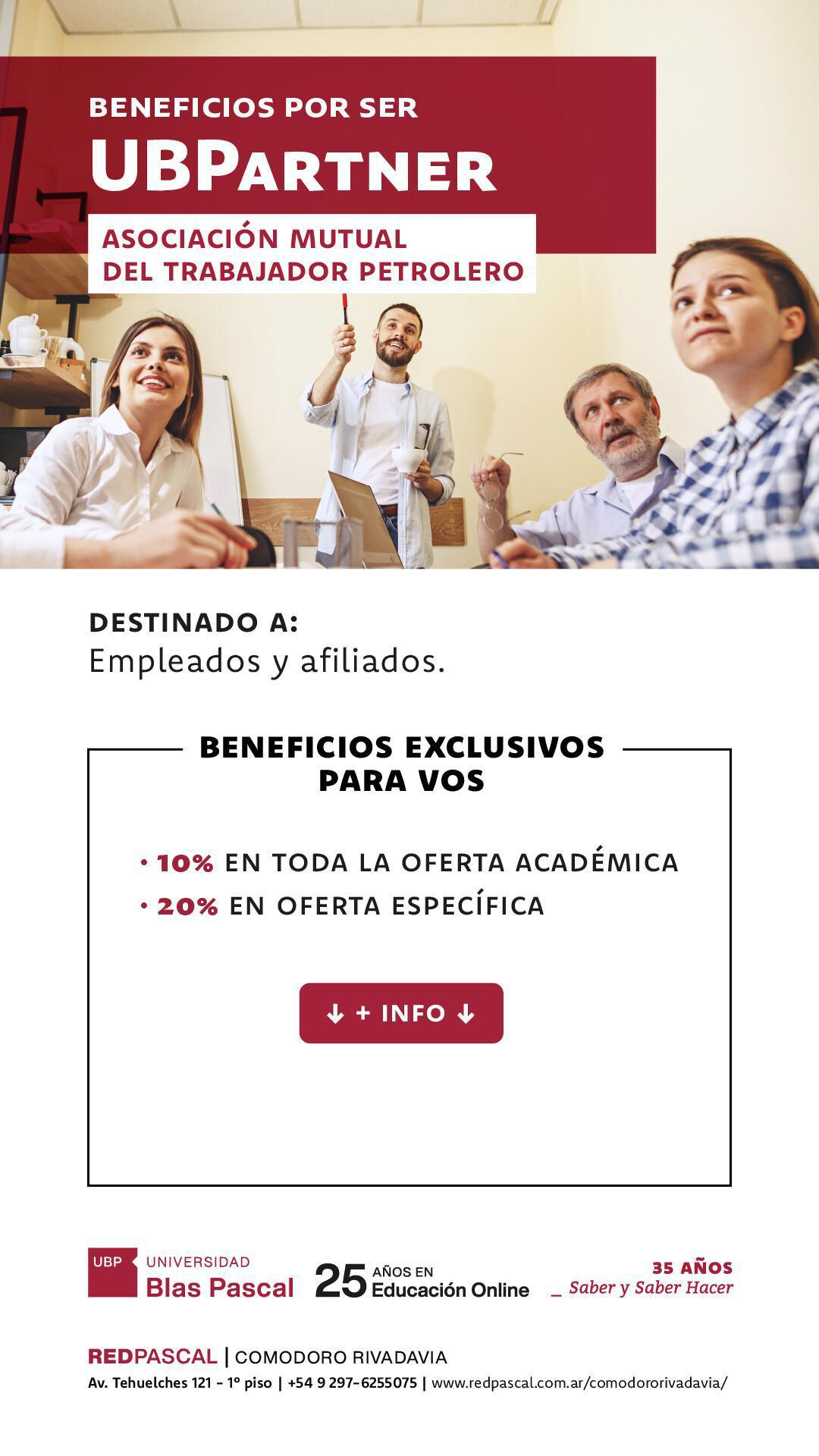 Nuevo convenio con la Universidad Blas Pascal