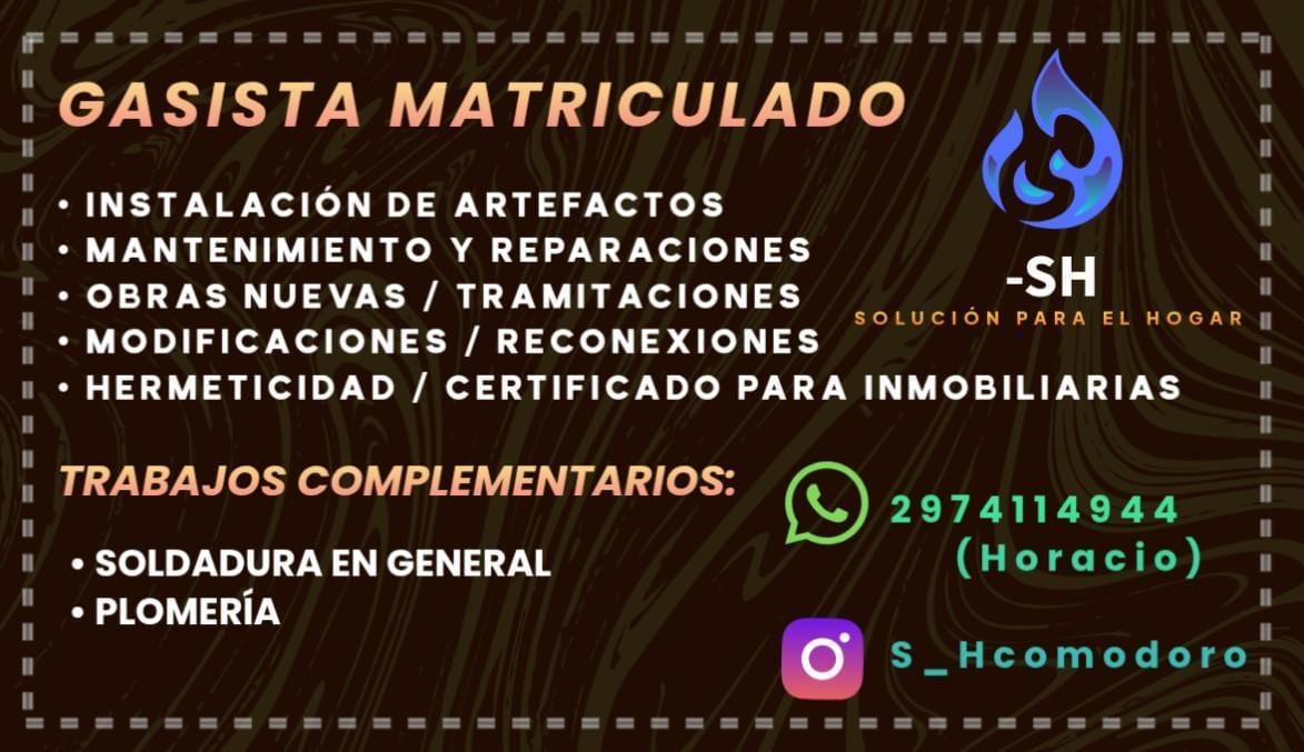 Nuevo convenio con Horacio Alberto Nieva, Gasista Matriculado