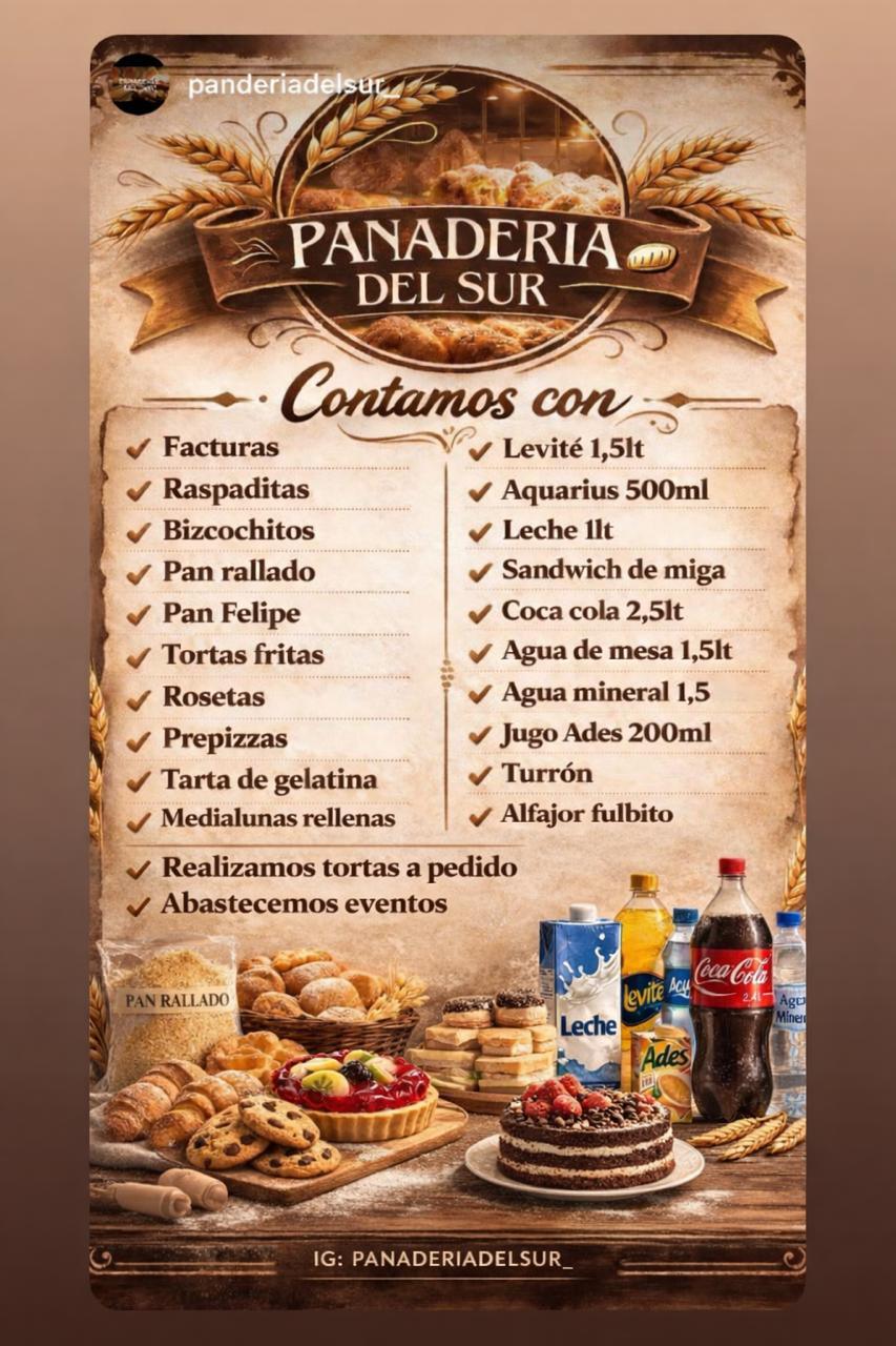 Nuevo convenio con Panadería del Sur