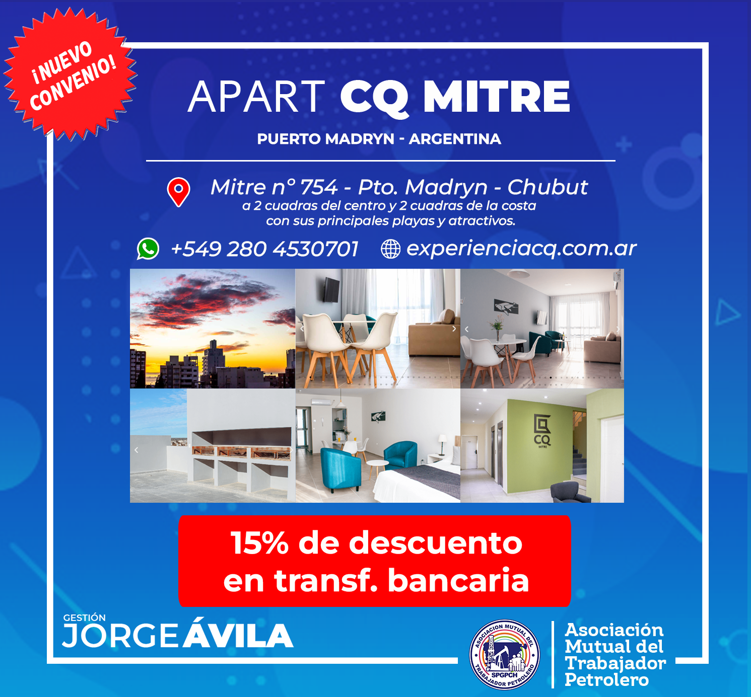 Apart CQ Mitre, Puerto Madryn