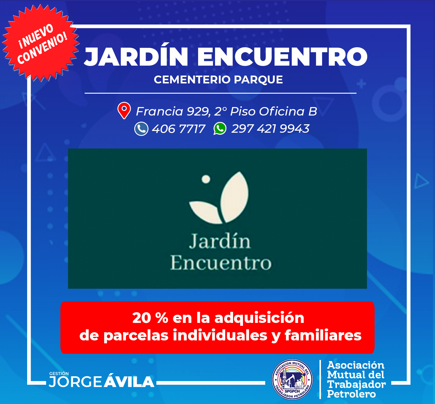 Jardín Encuentro Cementerio Parque