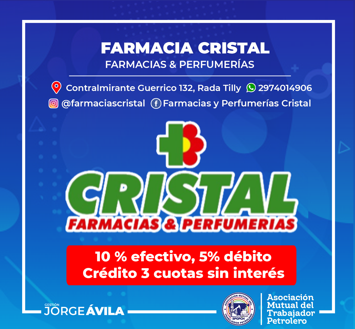 Farmacias Cristal Rada Tilly