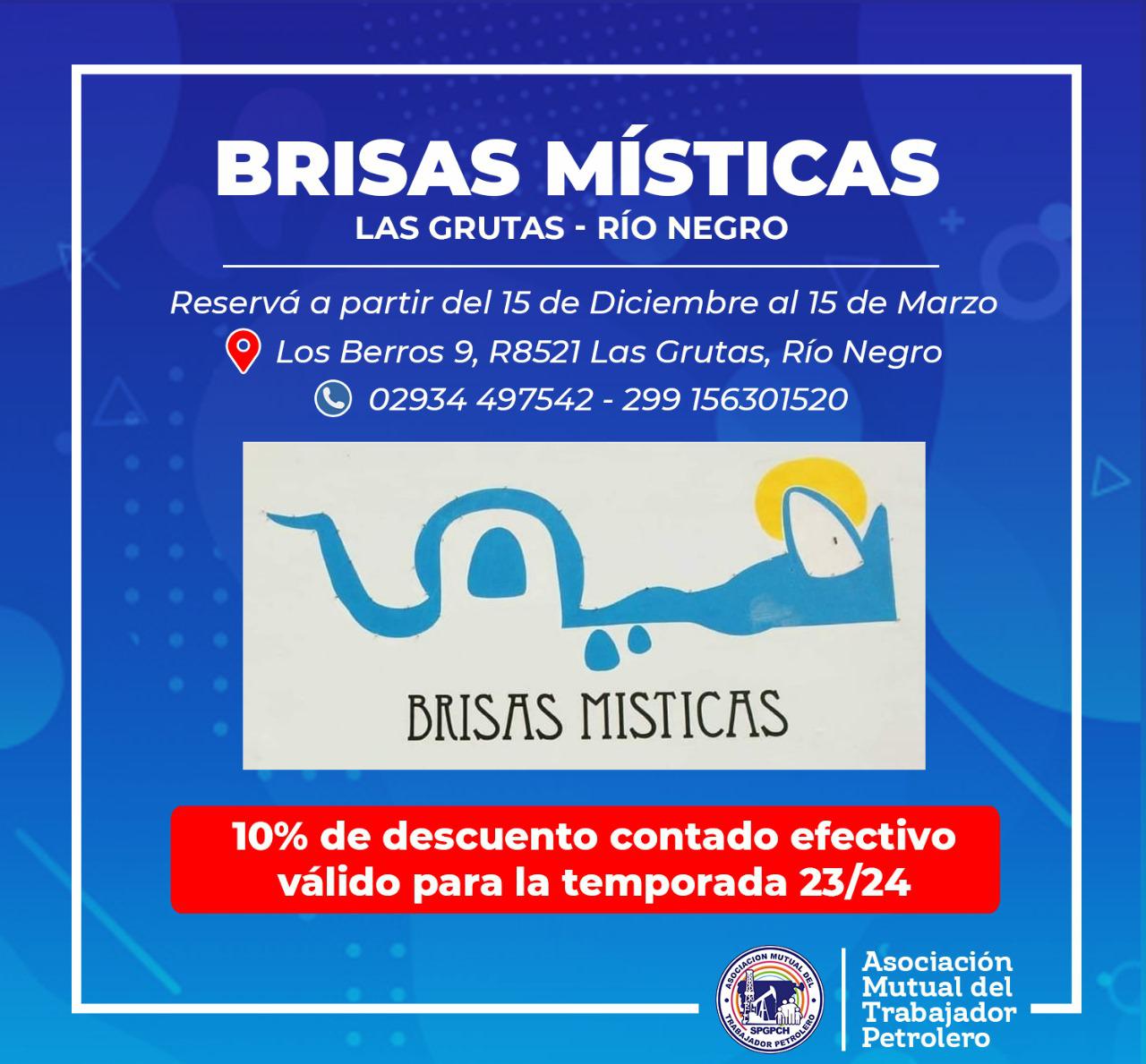 Brisas Místicas - Las Grutas, Río Negro