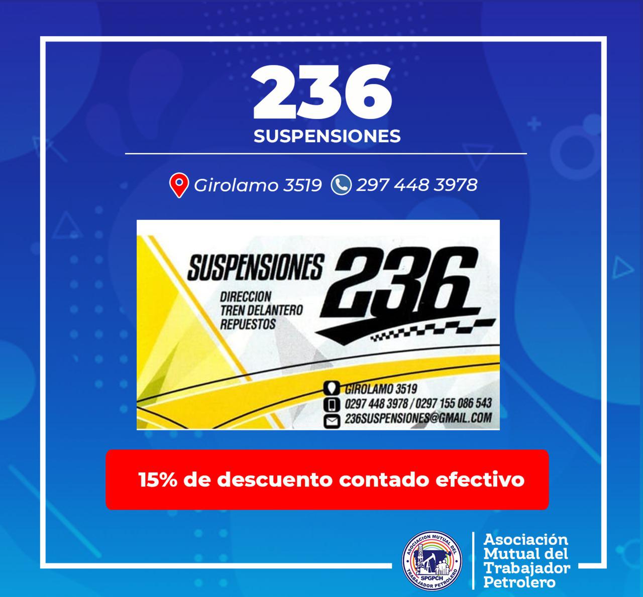 236 Suspensiones