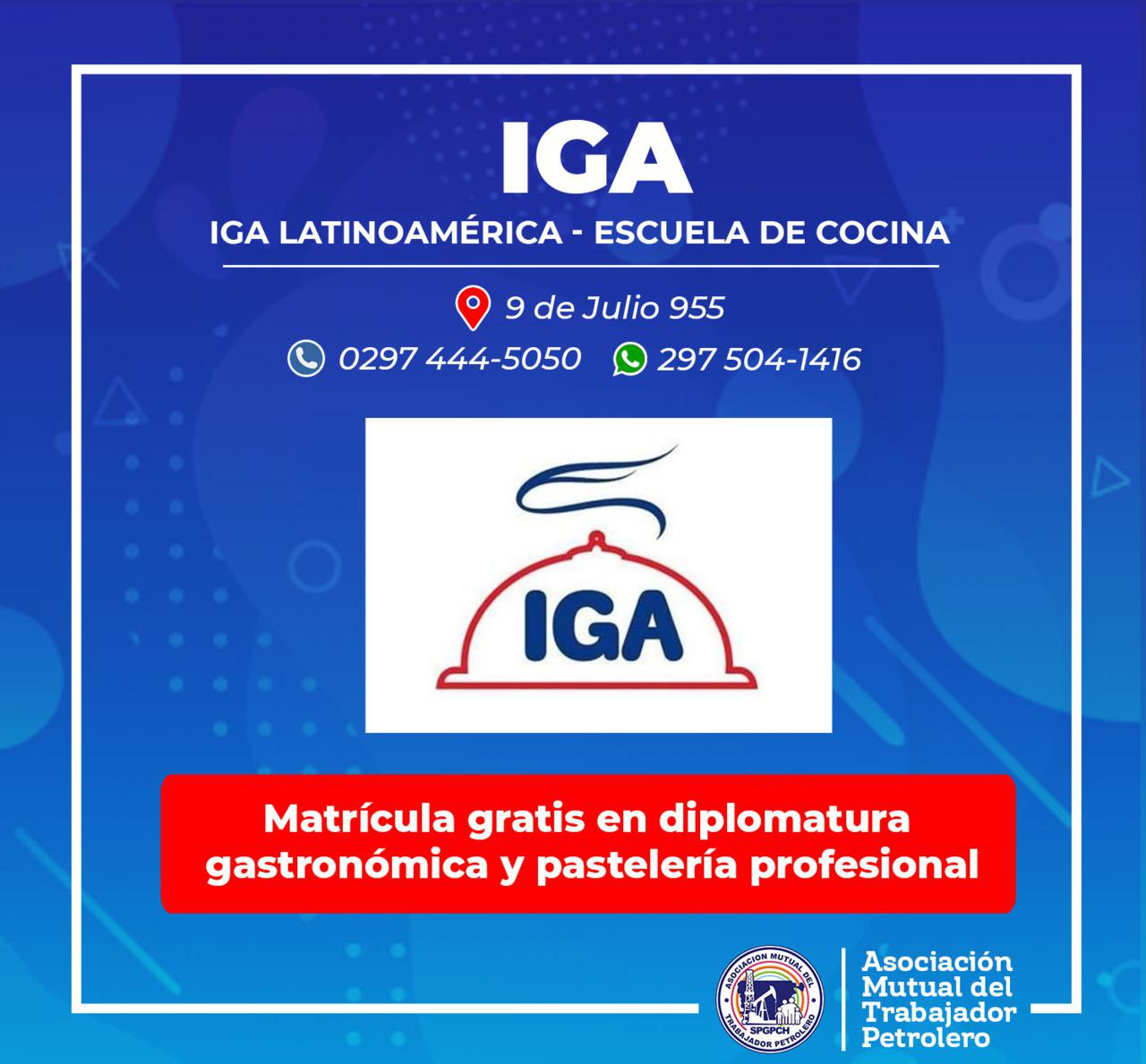 IGA Latinoamérica- Escuela de Cocina