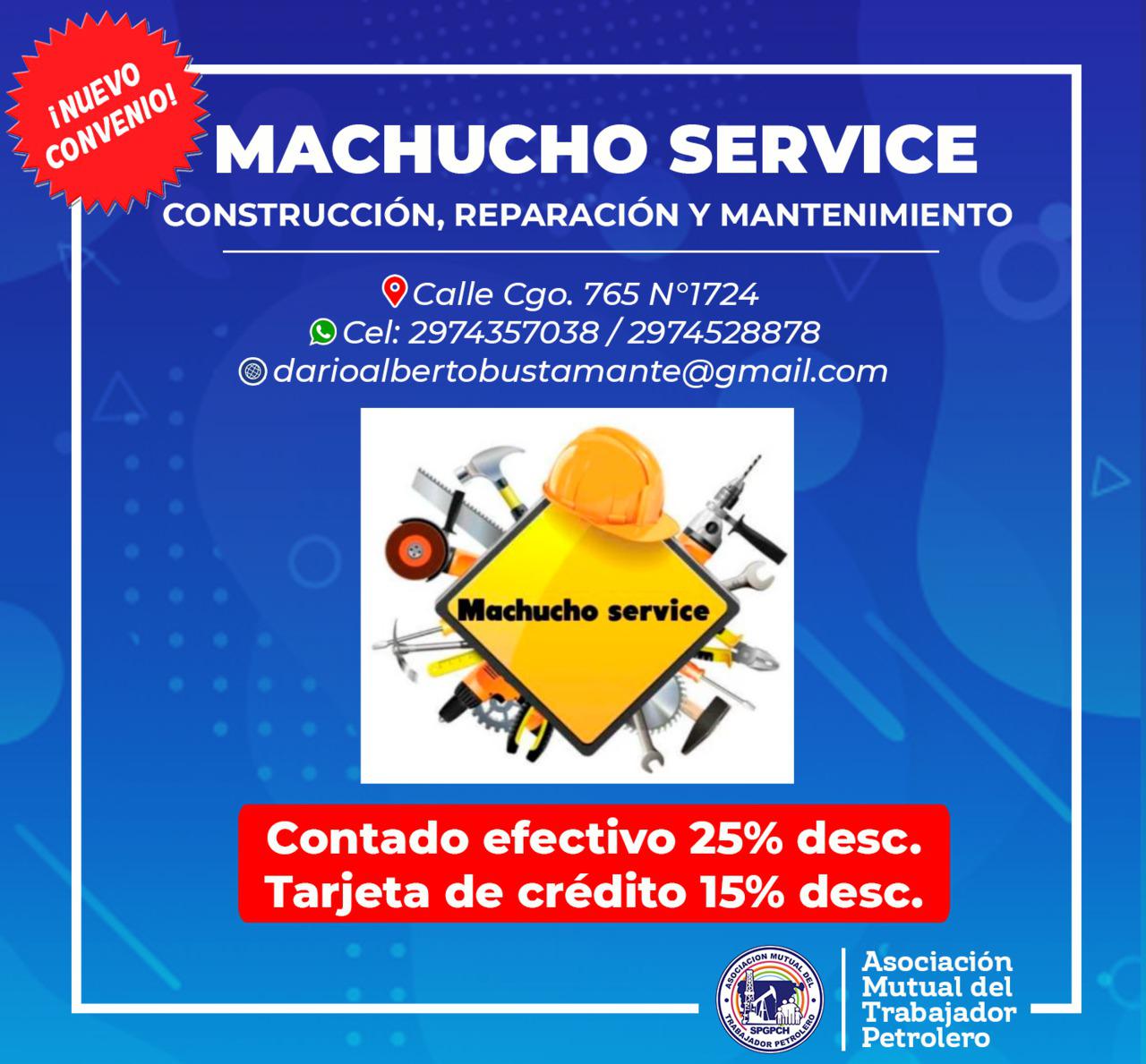 Machucho Service