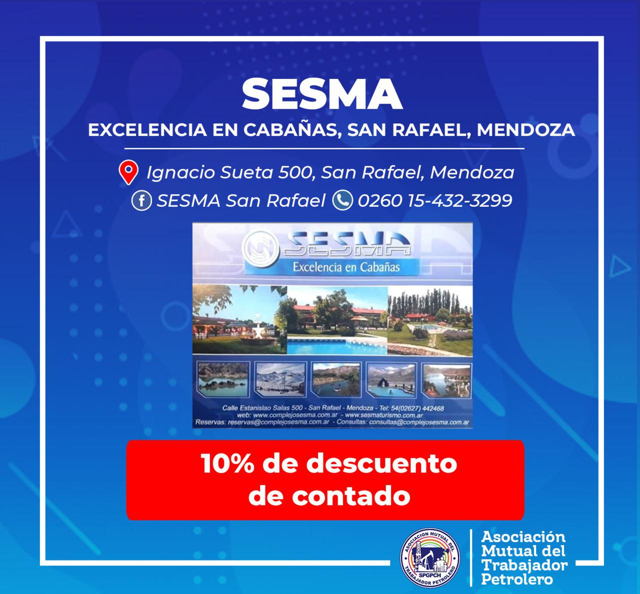 SESMA, Cabañas en Mendoza