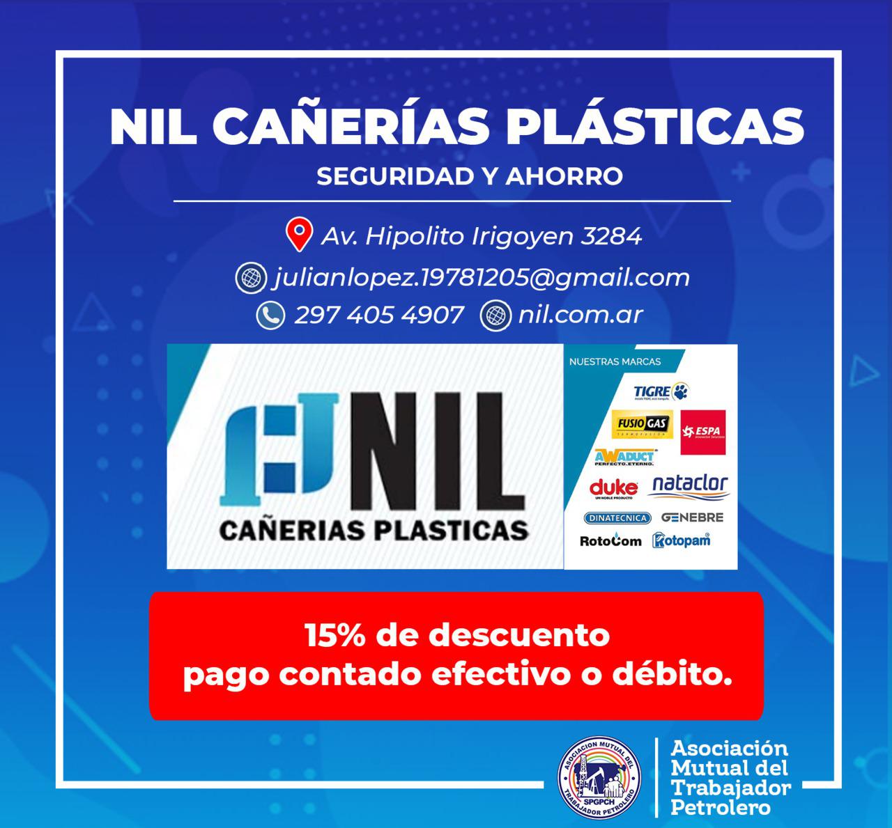 NIL Cañerías Plásticas